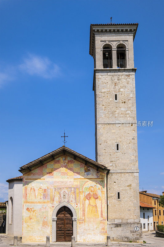 Cividale del Friuli, San Pietro和San balagio的Cividale del Friuli